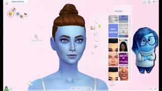 The Sims 4 CAS- Sadness [Inside Out]