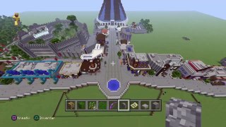 Jurassic World in Minecraft PS4  (1/8) : How to build the Gyrosphere village
