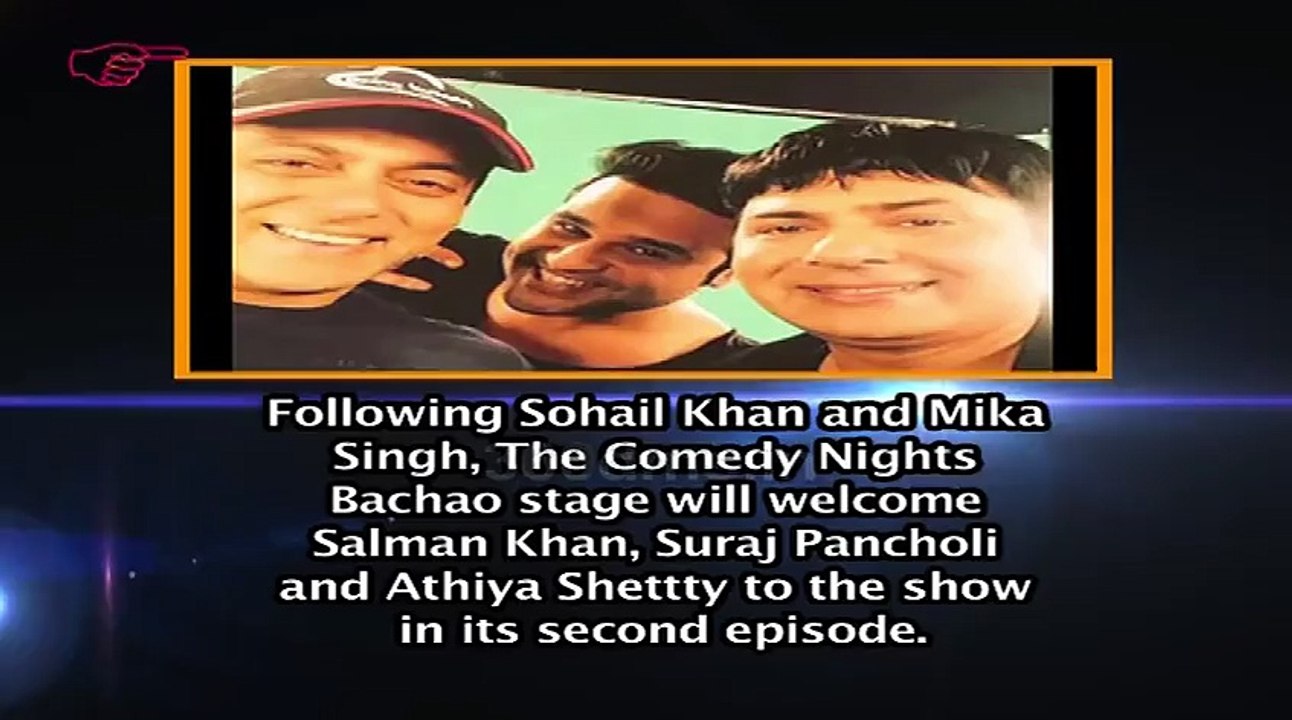 COMEDY NIGHTS BACHAO: SALMAN KHAN Having A Blast With Sooraj & Athiya On The Show