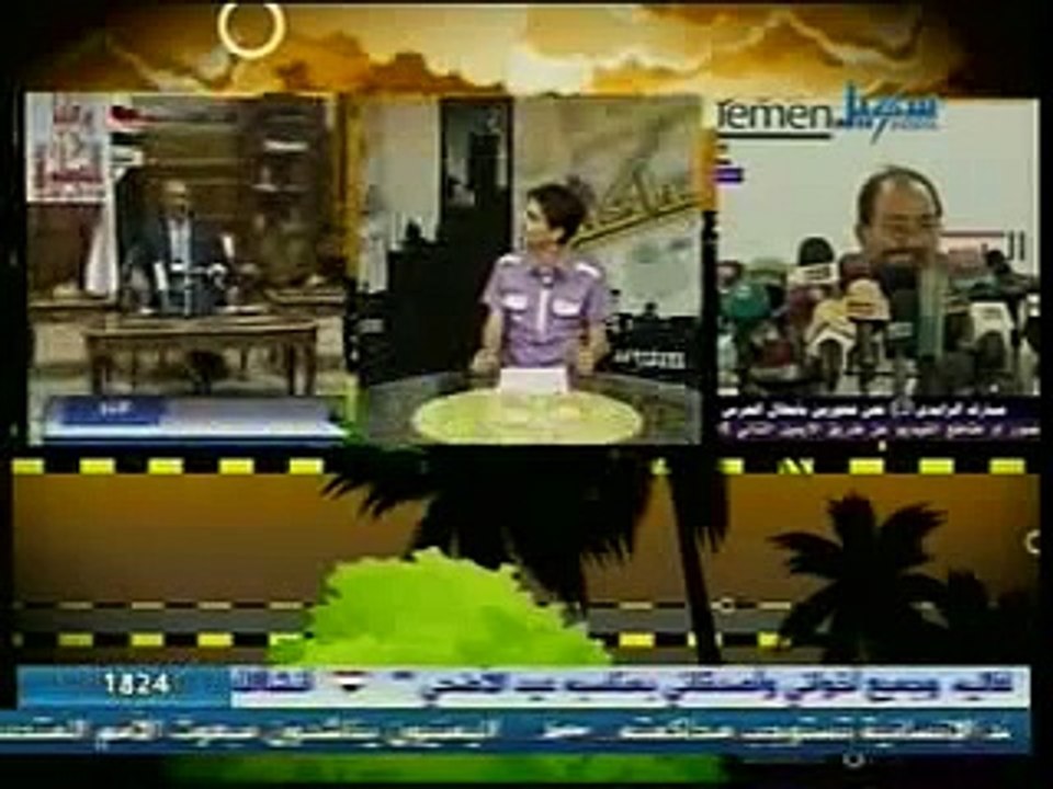 عاكس خط - حوار بين الجندي و عفاش