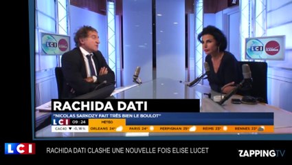 Rachida Dati clashe une nouvelle fois Elise Lucet : "Je lui laisse cette minute de gloire"