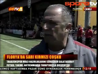 Fatih Terim: "Taraftar haftada bir Florya'ya gelecek"