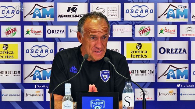 Marseille-Bastia : Conf. d'avant-match de G. Printant