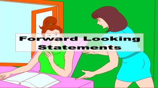 Forward Looking Statements-English Language Learning