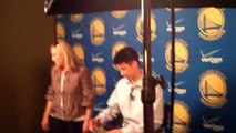 Jeremy Lin Golden State Warriors Press Conference Part 1