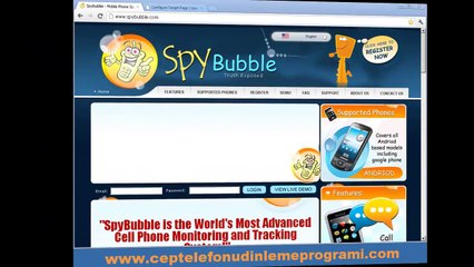 Cep Telefonu Dinleme Programı - SpyBubble (Kurulum)