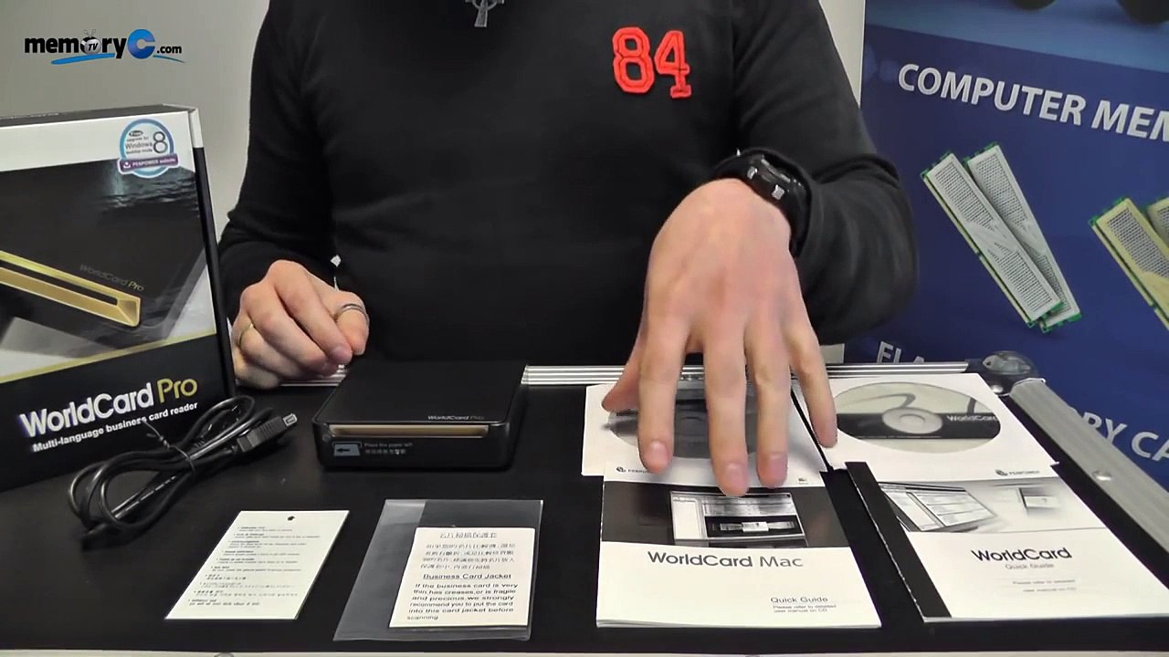 Review Scanner for Business Card Penpower WorldCard Pro Scanner