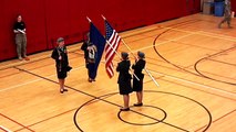 Female Color Guard EKU Perishing Rifles Drill Competition