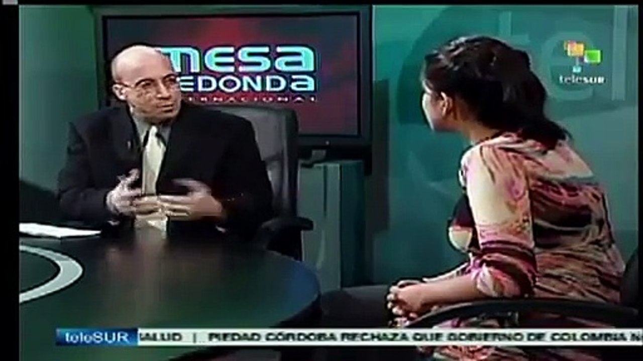 Mesa Redonda Internacional "Chile: Jóvenes en Lucha" TeleSUR