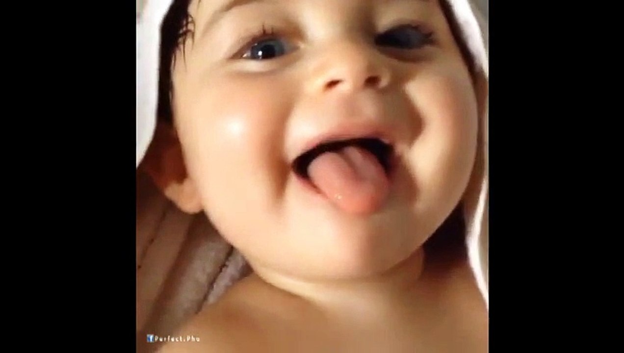Super Cute Baby Laughing After Shower | Funny Baby Videos -  Cute Baby Talking