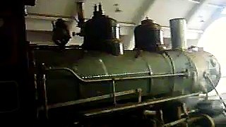 Locomotiva 310 em testes na Estação União