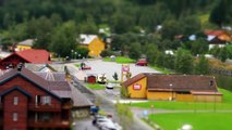 Navigando tra i Fiordi Norvegesi - Time Lapse   Tilt Shift  (Norwegian Fjords Cruise)