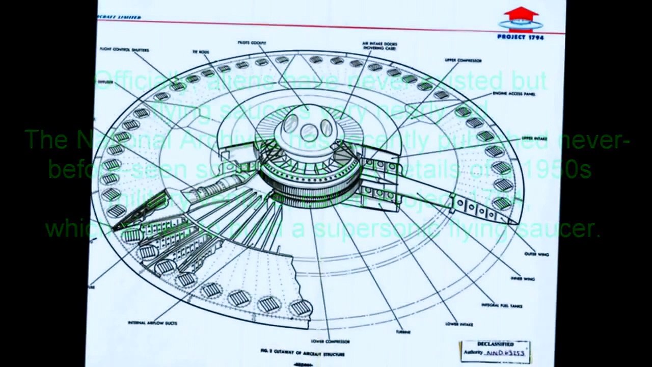 USA UFO X-Files 2012 (Project 1794) Alien Technology/ "Unidentified Flying Object" evidences