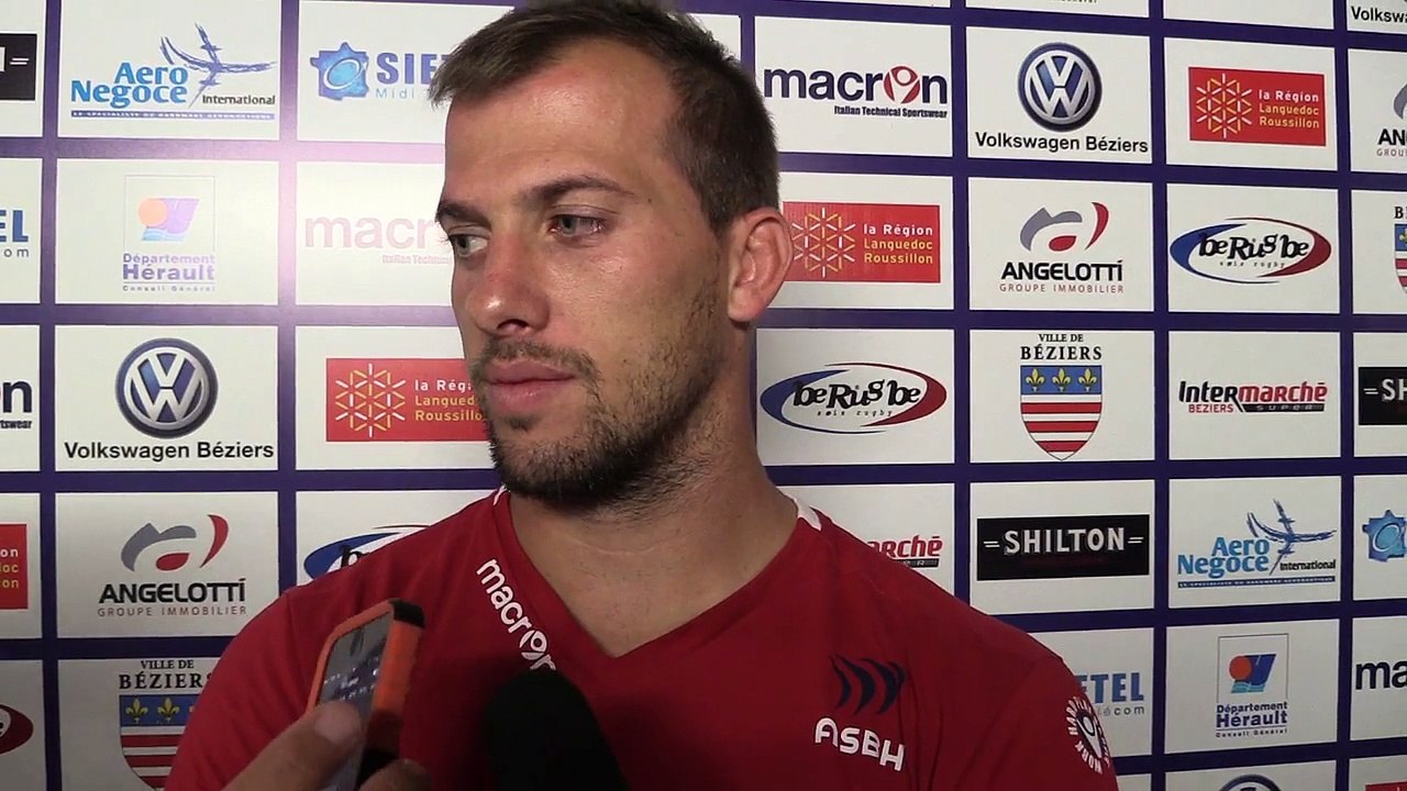 4° journée de ProD2 ASBH Narbonne Réaction Sébastien Max