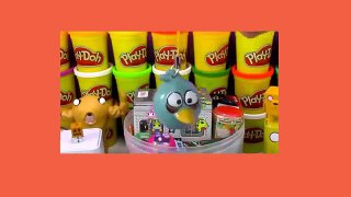 Giant Adventure Time Surprise Egg Play Doh Finn and Jake with Toys from Minecraft and More