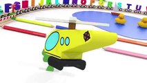ABC song for children. Nursery rhymes for babies. Trains cartoons for children