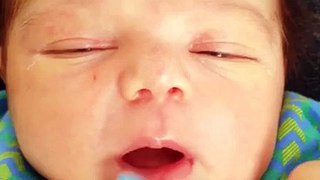 Cute newborn baby sings Prince!