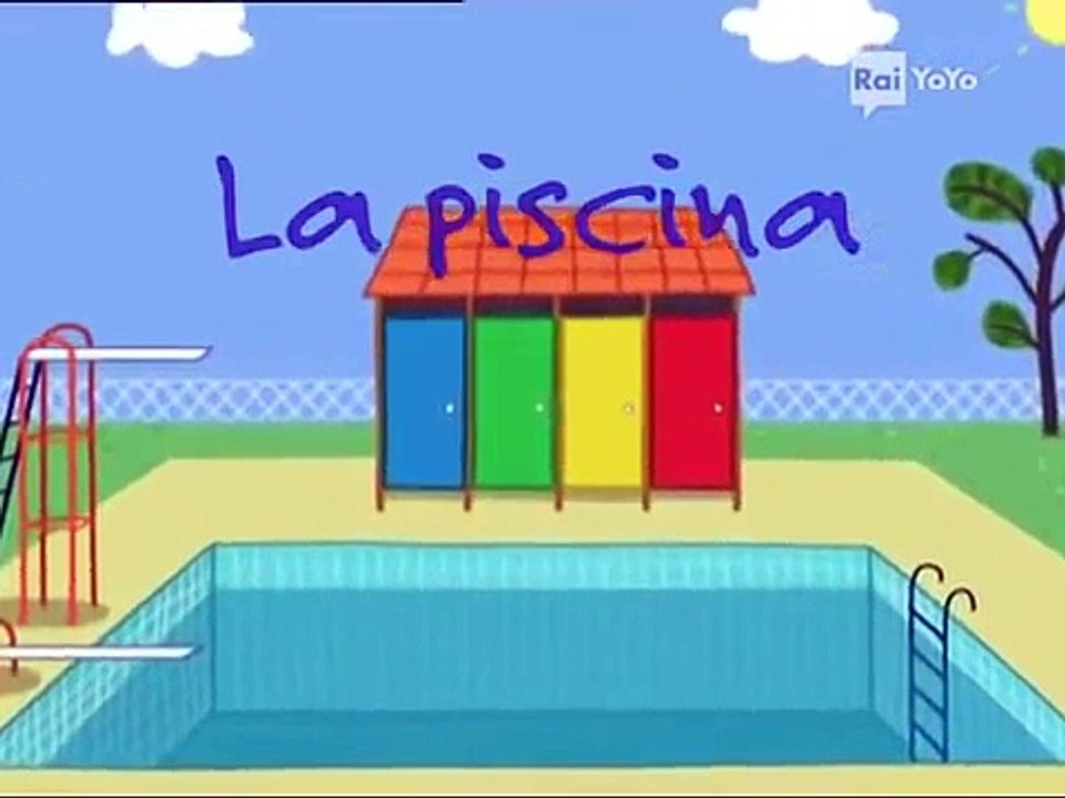 Peppa pig 2°stagione episodio 11. "IN PISCINA"