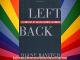 Left Back: A Century of Failed School Reforms Download Books Free