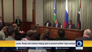Lavrov: Russian flights carry military equipment, humanitarian aid to Syria