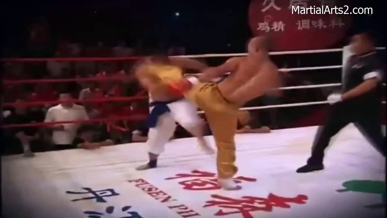 kung fu shaolin monk Yi Long 'Tiger of China'