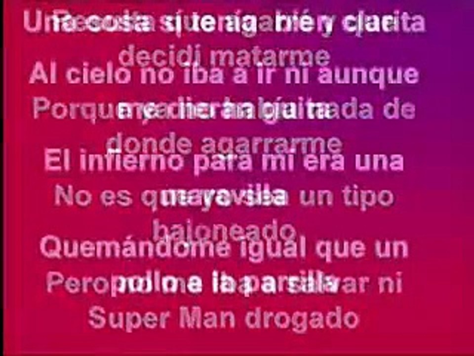 Al Cielo No - El Cuarteto de Nos (Letras)