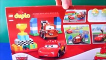 Disney Pixar Cars 2 Lego Duplo Llightning McQueen Mater Race Petrol Pump