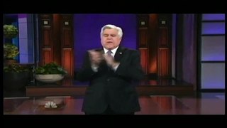 Jay Leno Rips Obama in Monologue as Barack Waits Off Stage