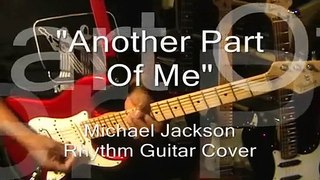 Michael Jackson ANOTHER PART OF ME Quick Rhythm Guitar Cover EricBlackmonMusic