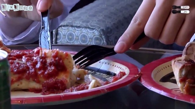 [Thaisub] 150830 EatJin : Chicago Pizza