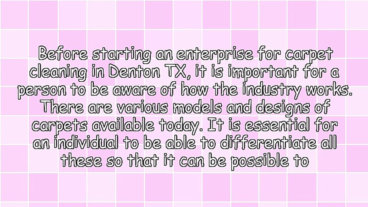 All About Carpet Cleaning In Denton TX