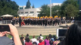 Grambling Marching Band plays at Apple - Cupertino, CA - 9/4/15