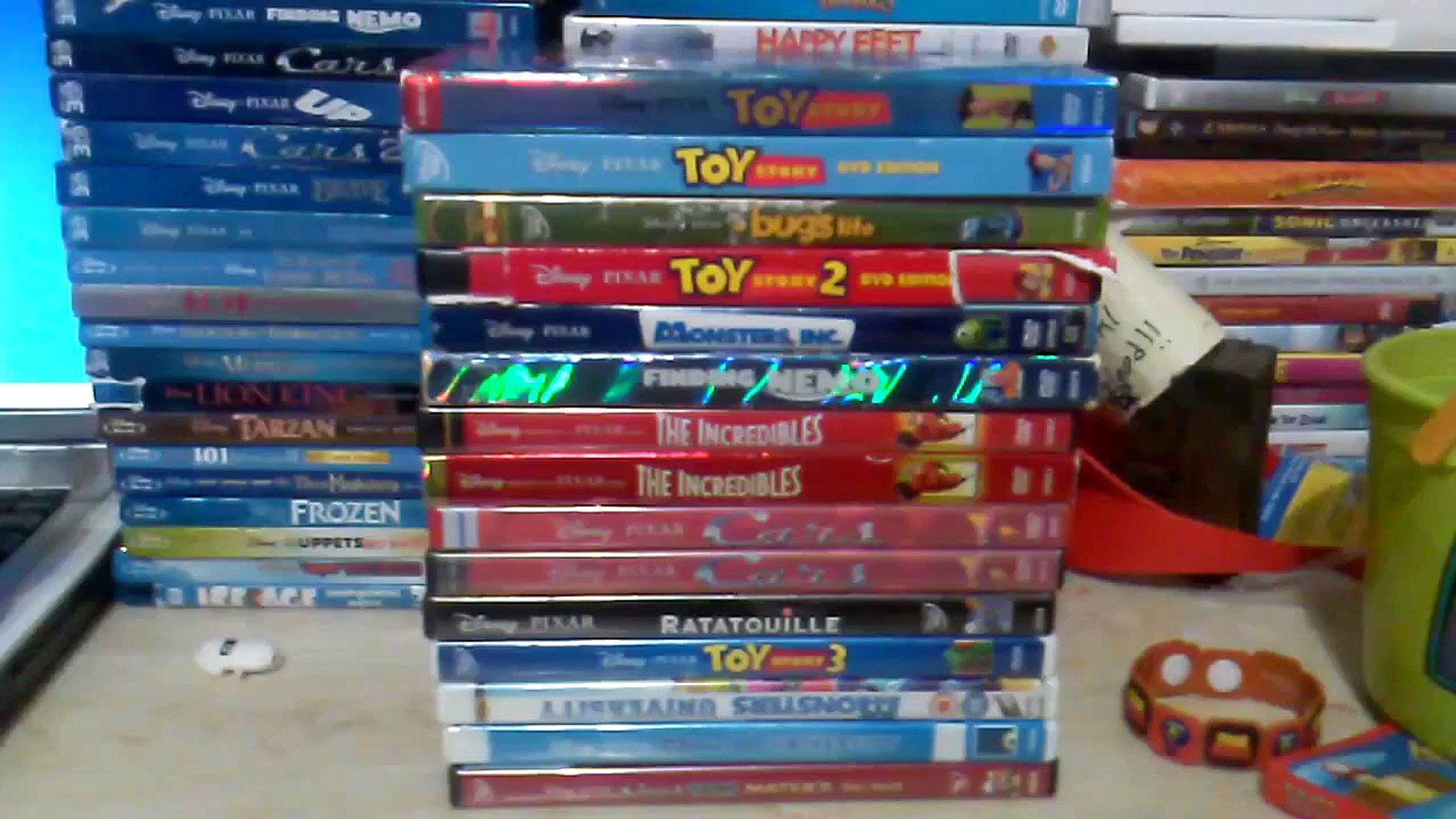 my disney pixar dvd blu ray collection - www.godoberta.com.