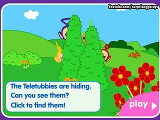 Teletubbies Kids Games; Teletubie Hide and Seek Game