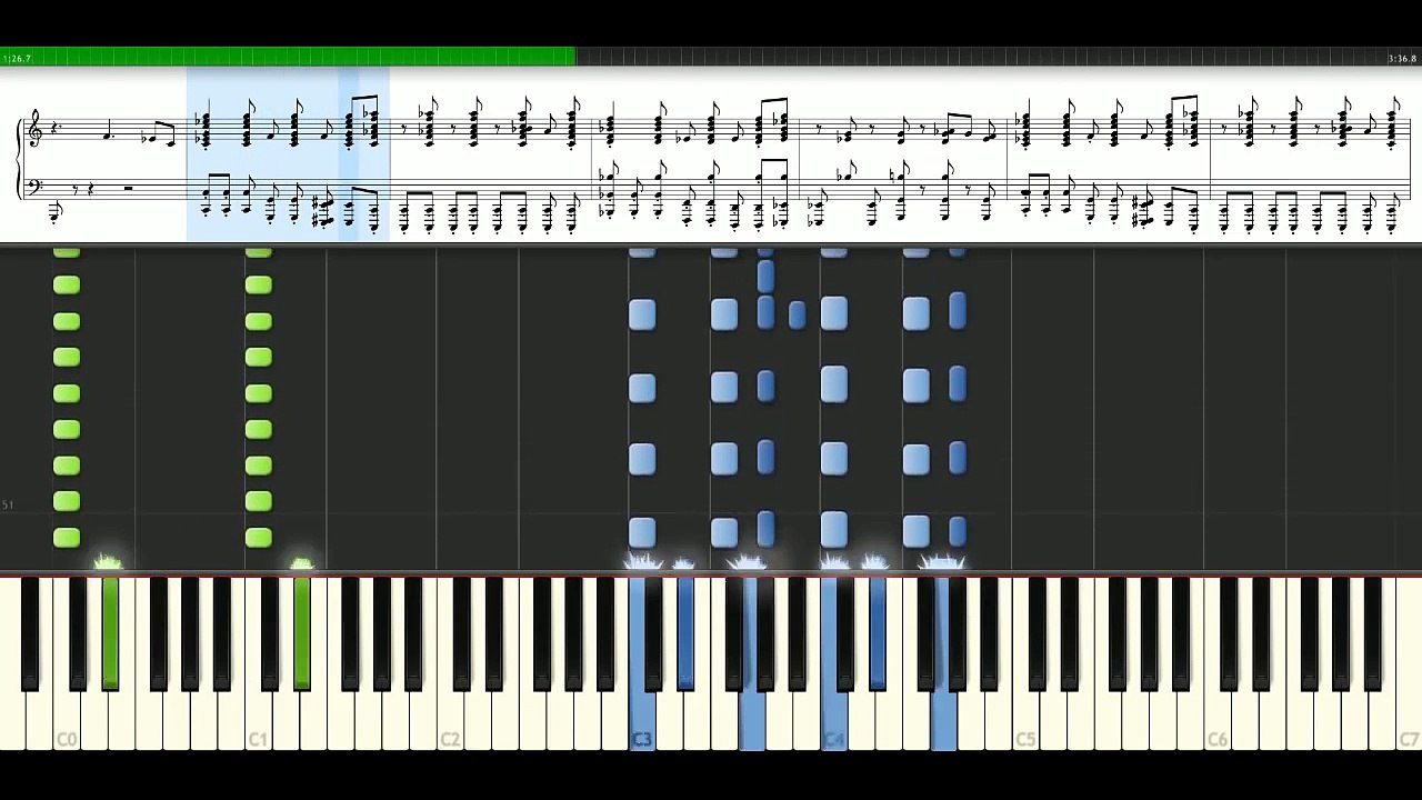 Ace of Base - Beautiful Life [Piano Tutorial] Synthesia