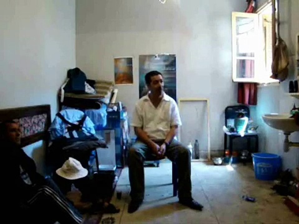 H'manou un artiste peintre marocain d'Algérie