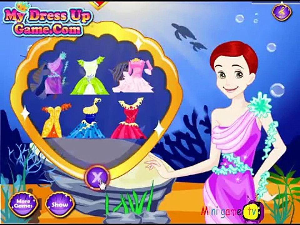 Disney Princess Ariel Facial Makeover Games