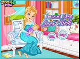 Disney Frozen Game♥ Frozen Elsa's Queen Baby Birth videos Games for Kids