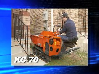 Kubota KC 70  Rubber Track Carrier