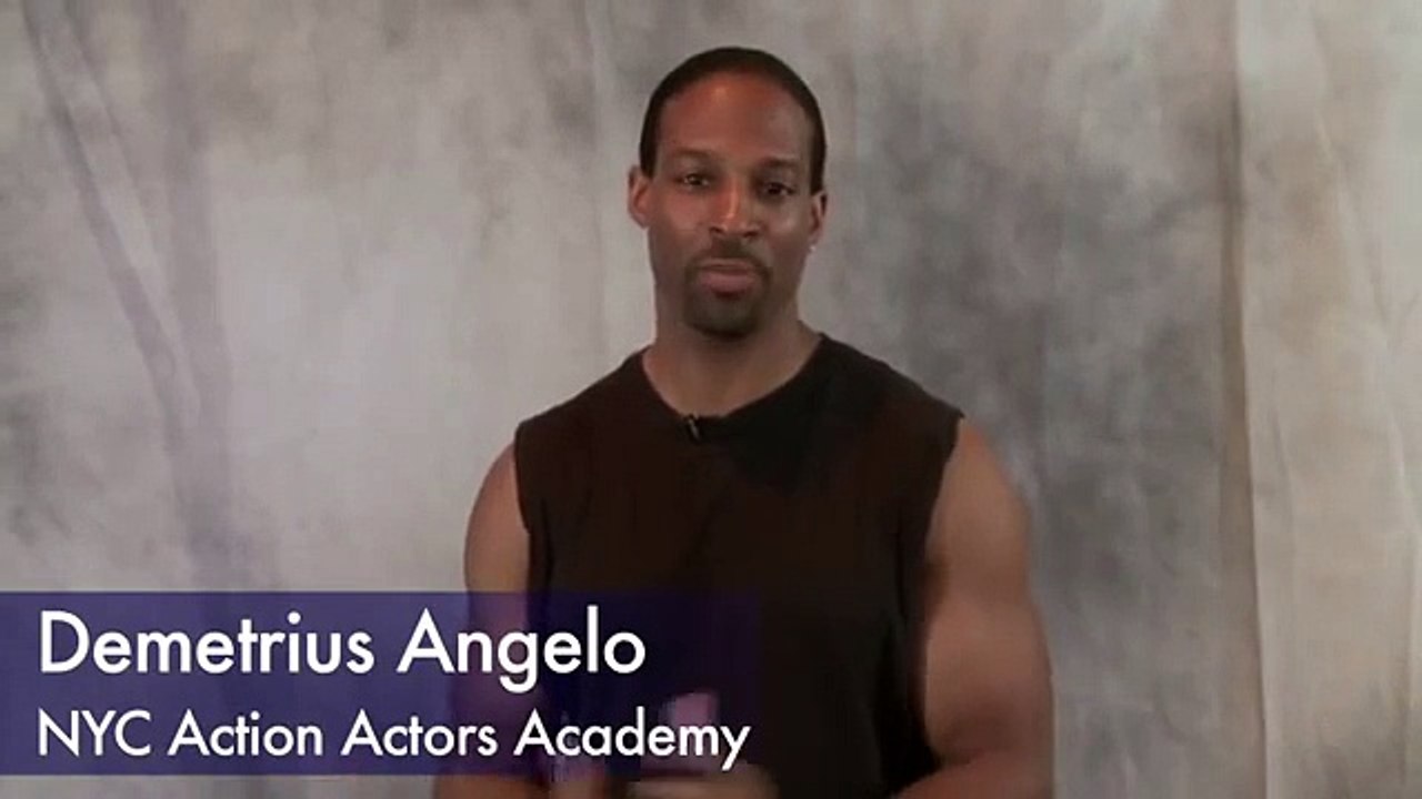 The 3 Main Points of Screen Fighting Fight Choreographer Demetrius Angelo