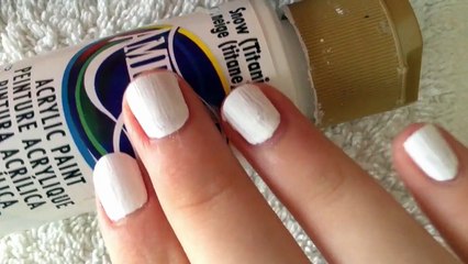 Gradient Mountains Nail Art Desing