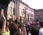 Beppe Grillo e Marco Travaglio al V2-day di Torino -3°parte