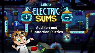 Math App for Kids | Electric Sums: Lumio Addition and Subtraction Puzzles
