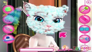 Talking Angela Great Makeover Full Makeover & Dress Up Game For Little Kids & Toddler HD