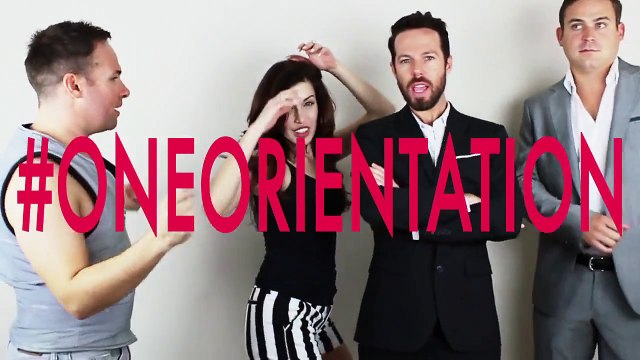 BLURRED LINES - ROBIN THICKE, covered by ONE ORIENTATION SLURRED LINES PARODY