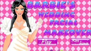 Barbie Games Barbie Wedding Facial Makeover Game