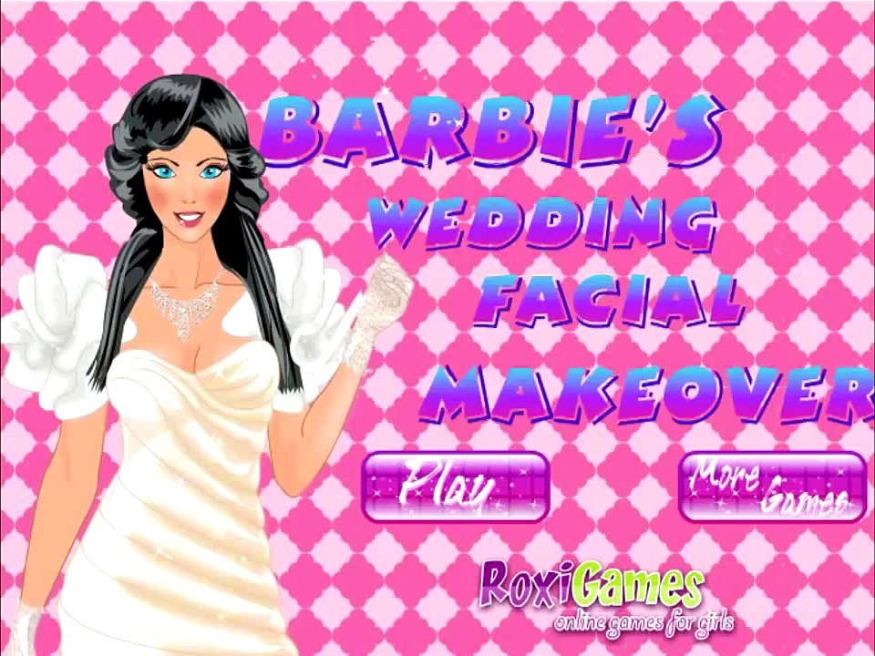Barbie Games Barbie Wedding Facial Makeover Game