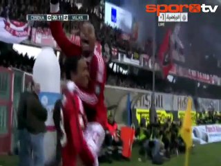 Muntari'nin uğuru 3 puanı getirdi | Cesena 1-3 Milan