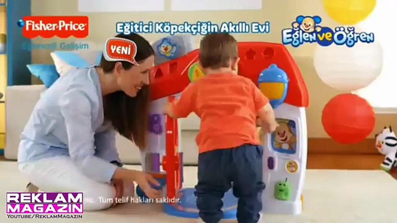 Fisher-Price Eğitici Köpekçiğin Akıllı Evi Reklamı