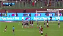Roma vs Juventus 2-1 2015 - Miralem Pjanic Fantastic Free-Kick Goal